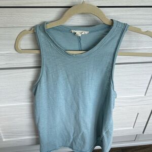 Love stitch Women's Blue Sleeveless Top